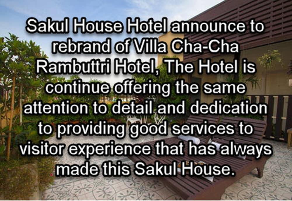 방콕 Sakul House 호스텔 외부 사진